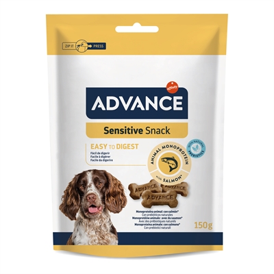 Advance Sensitive Snack 7x150 GR voor honden met gevoelige spijsvertering