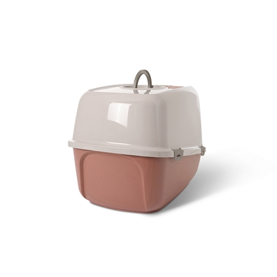 Savic Kattenbak Nestor Jumbo 66,5x48,5x46,5 cm Champagne Roze/Terracotta