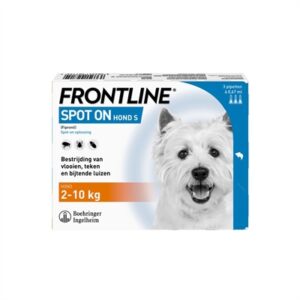 Frontline Hond Spot On S 2-10 KG 3 Pip