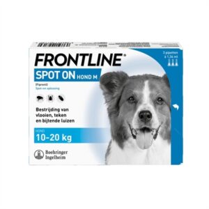 Frontline Hond Spot On M 10-20 KG 3 Pip