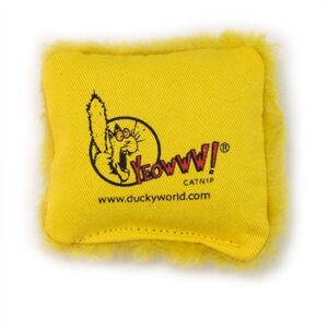 Yeowww Mini Kussen Geel 10 CM