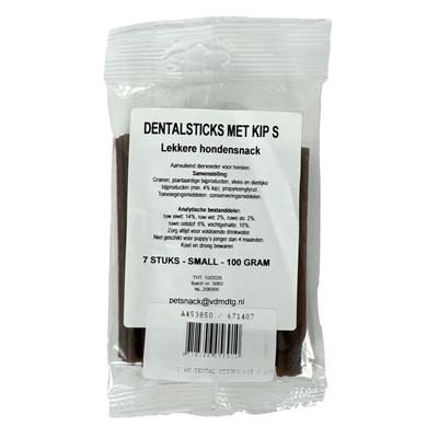 I Am Dental Sticks met Kip S 105g - 7 Stuks