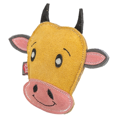 Trixie Koe Leer Hondenspeeltje 17 cm
