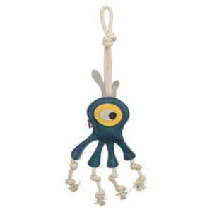 Trixie Monster Leer Met Touw 47 cm voor Honden