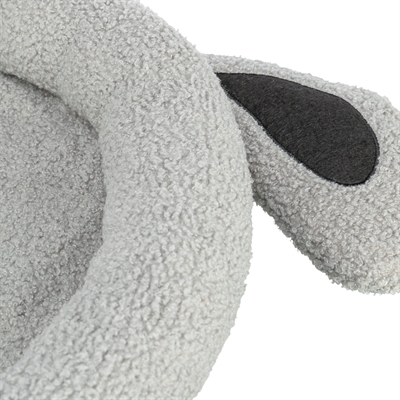 Trixie Hondenmand Junior Grijs 50x40 cm — Comfortabele rustplek voor kleine honden