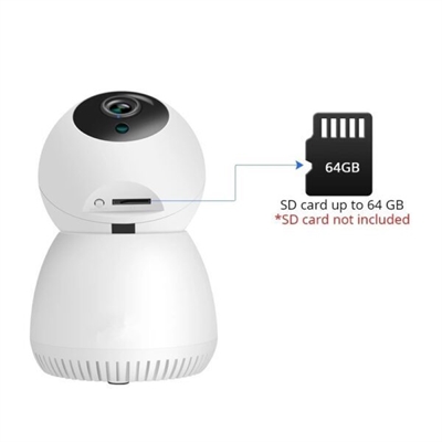 Numaxes Eyenimal Pet Vision Live HD Camera zonder geluiddetectie