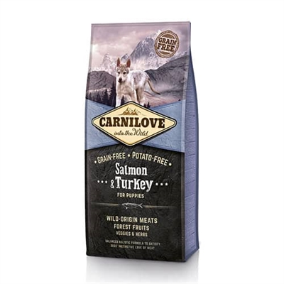 Carnilove Salmon / Turkey Puppies 12 KG