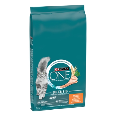 Purina One Adult Droogvoer Kip en Volkoren Granen 7,5 KG