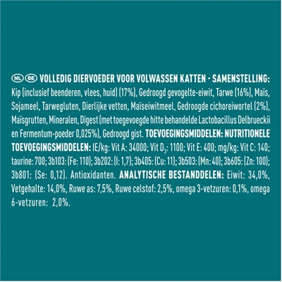 Purina One Adult Droogvoer Kip en Volkoren Granen 7,5 KG