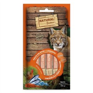 Natural Greatness Kattensnack Kip, Tonijn & Kreeft 4x14 GR