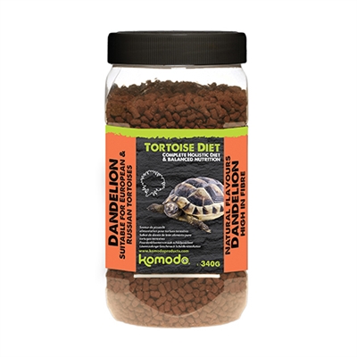 Komodo Voer Schildpad Paardenbloem 340 GR