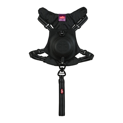 Zolux Easyride Hondentuig Zwart XS 26-38 cm met uittrekbare riem