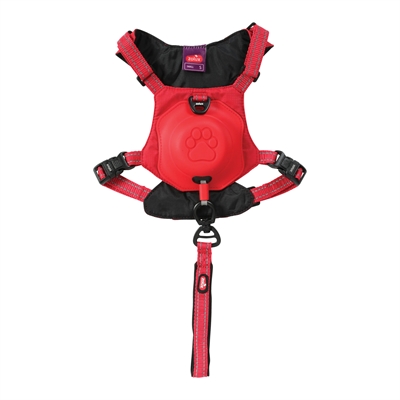 Zolux Easyride Hondentuig Rood XS 26-38 cm met uittrekbare riem