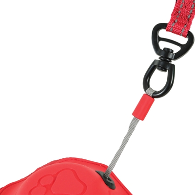 Zolux Easyride Hondentuig Rood XS 26-38 cm met uittrekbare riem
