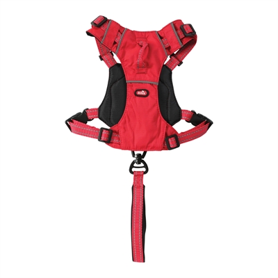 Zolux Easyride Hondentuig Rood S 33-49x41-54 cm met uittrekbare riem