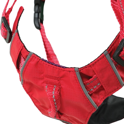 Zolux Easyride Hondentuig Rood S 33-49x41-54 cm met uittrekbare riem