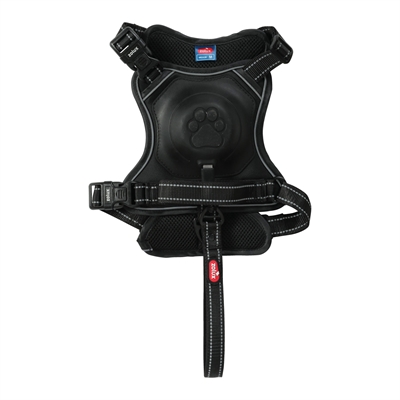 Zolux Easyride Hondentuig Zwart M 41-57 cm met uittrekbare riem