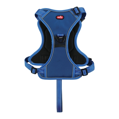 Zolux Easyride Hondentuig Blauw XL 56-80 cm met uittrekbare riem