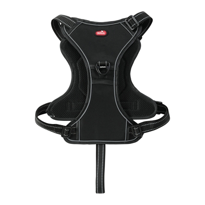 Zolux Easyride Hondentuig Zwart XL 56-80 cm met uittrekbare riem