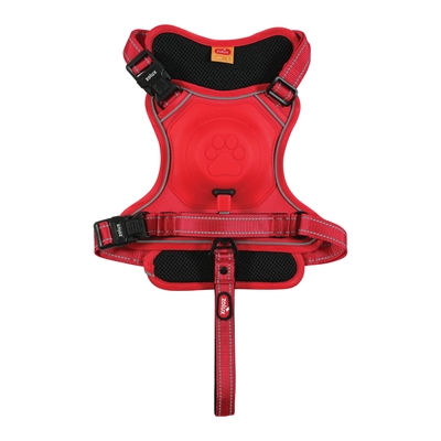 Zolux Easyride Hondentuig Rood XL 56-80 cm met uittrekbare riem