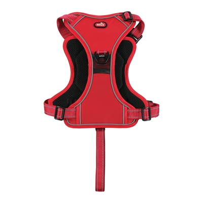 Zolux Easyride Hondentuig Rood XL 56-80 cm met uittrekbare riem