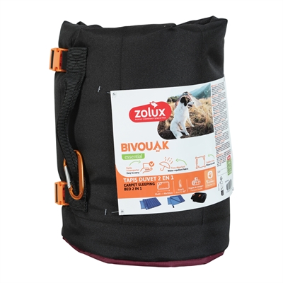 Zolux Bivouak Hondendeken/Slaapzak 95x60-120 cm — Comfortabele rustplek voor jouw hond