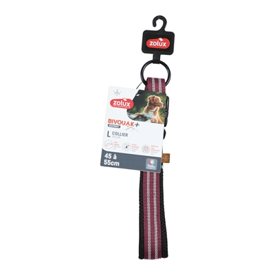 Zolux Bvk Halsband Hond Rood L 45-55 cm