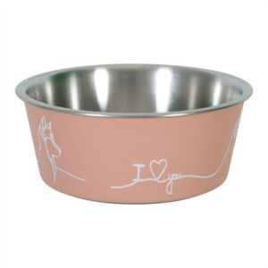 Zolux Love Voerbak Hond Roze 12,5 CM 400 ML
