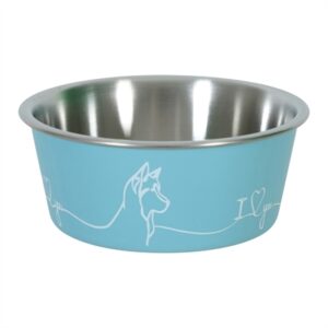 Zolux Love Voerbak Hond Blauw 20,6 CM 1.7 Ltr