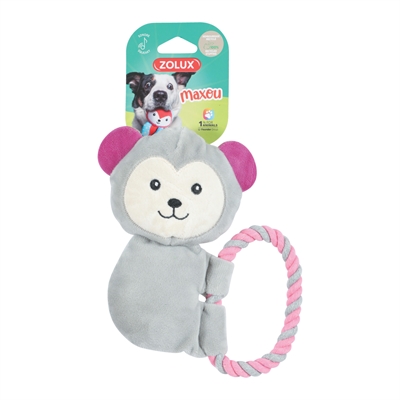Zolux Maxou Puppy Touw Grijs 14,5x4,5x21,5 CM