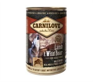 Carnilove Dog Blik Lam / Wild Zwijn 6x400 GR