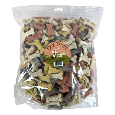 Dog Treatz Kluifjes 4-mix 2,5 KG Snacks