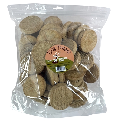 Dog Treatz Koekjes Rond 2,5 KG voor honden