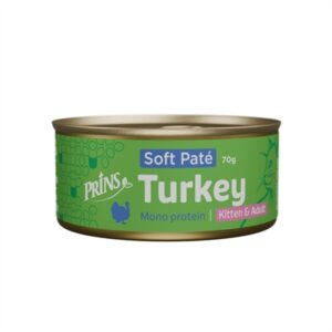 Prins Soft Paté Kitten/Adult Kalkoen 24x70 GR