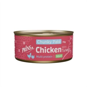 Prins Chunky Pate Chicken / Turkey 24x70 GR
