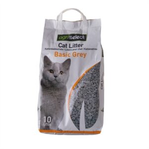 Agriselect Basic Grey Kattenbakvulling 10 Ltr