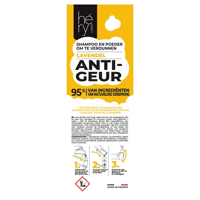 Hery Shampoo Poeder Tegen Geurtjes 25 GR