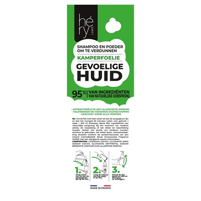 Hery Shampoo Poeder Sensitive Gevoelige Huid 25 GR