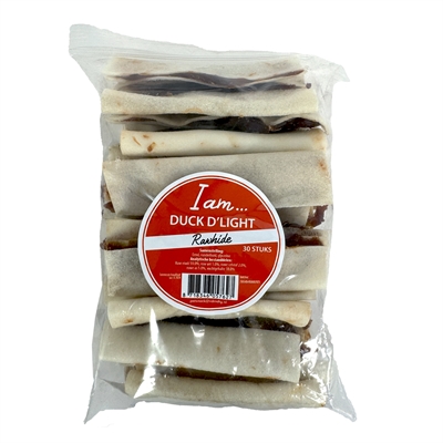 I Am Duck D'light Rawhide Snacks 30 st