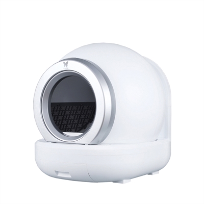 Martin Automatische Kattenbak Wit 50x57x53 cm voor katten tot 10 kg