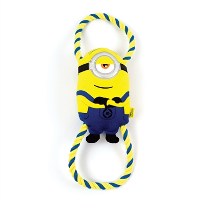 Minions Pluche Minion Stuart Aan Flostouw 41 CM