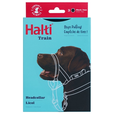 The Company of Animals Halti Headcollar Zwart Nr 3