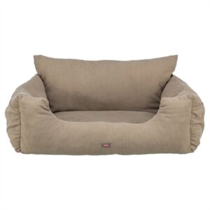 Trixie Autostoel Dubbel Taupe 80x60x35 cm voor honden