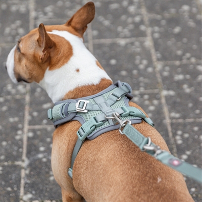 Trixie Hondentuig Flexmesh Saliegroen M 58-80x2 CM