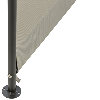 Trixie Overkapping voor Hondenstretcher 110x70x100 CM Beige/Zwart