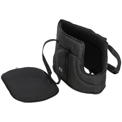 Trixie Hondentas Riva Zwart 45x26x30 cm met gaas-inzetstuk