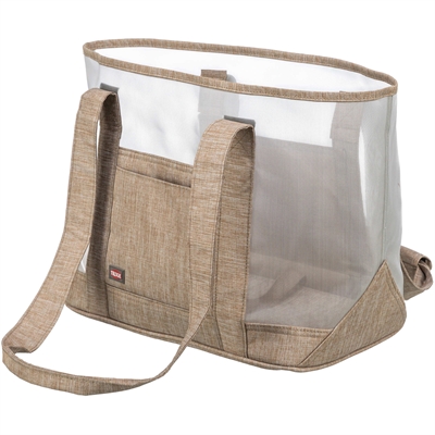 Trixie Hondentas Mary Transparant/Zand 53x20x30 CM