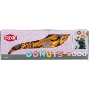 Trixie Donuts Kauwsnack Eend/Kip/Kabeljauw 9 CM 55 GR 3 ST