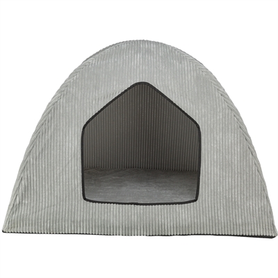 Trixie Hondenmand Tent Jonna Vital Ribstof Lichtgrijs 100x70x70 CM