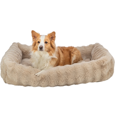 Trixie Hondenmand Elli Zand 100x70 cm — Comfortabele rustplek voor je hond
